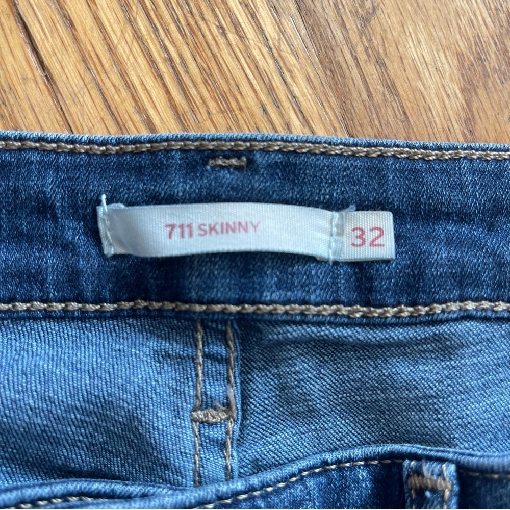 Levi’s 711 Skinny Jeans – Mid Rise • Women’s Skinny Fit size 32x30 - Picture 3 of 11